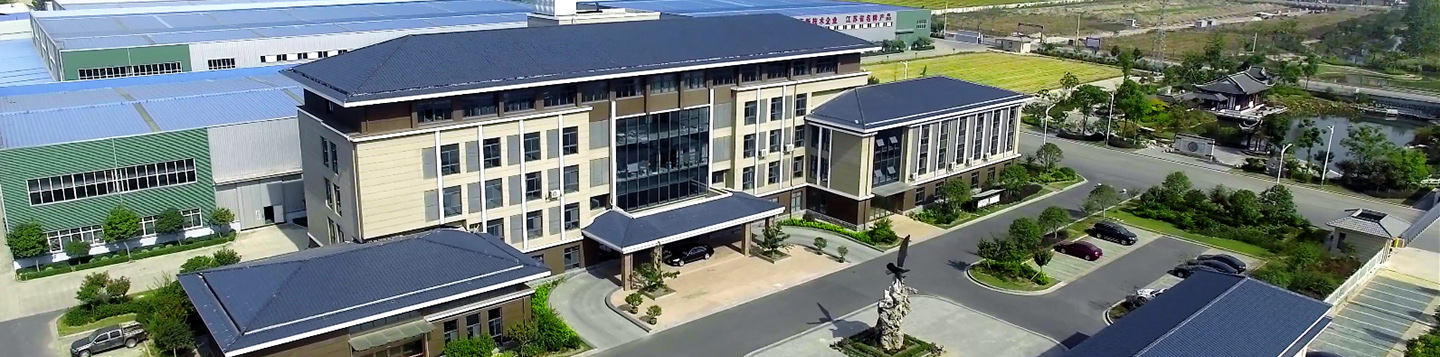 Aerial view of Yingtai's office and factory locations.
