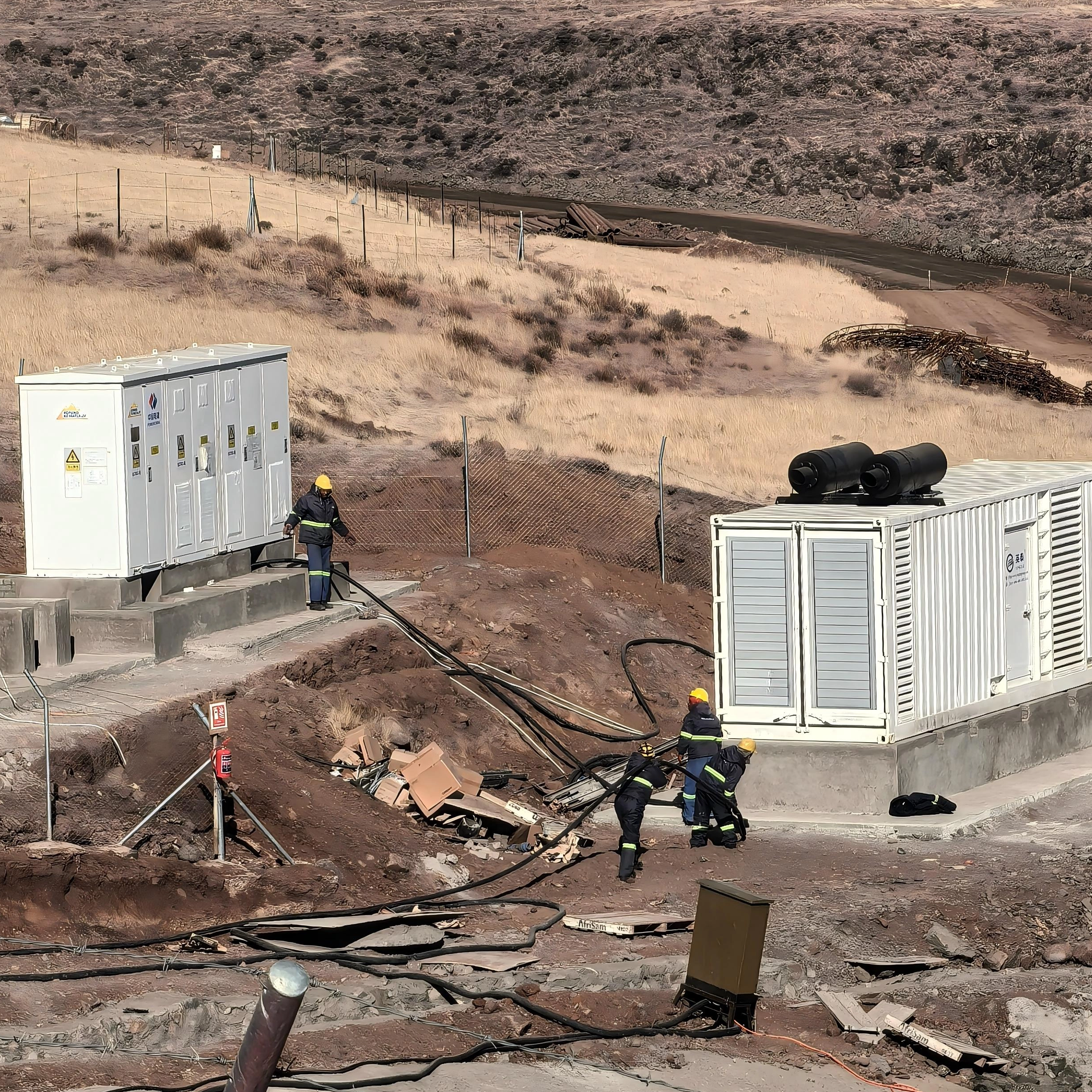 YingTai Completes Installation and Commissioning of Containerized Generator Sets for Lesotho Highlands Water Project